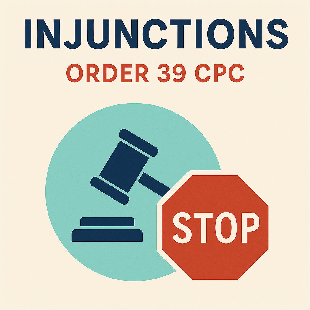 Temporary injunction order document